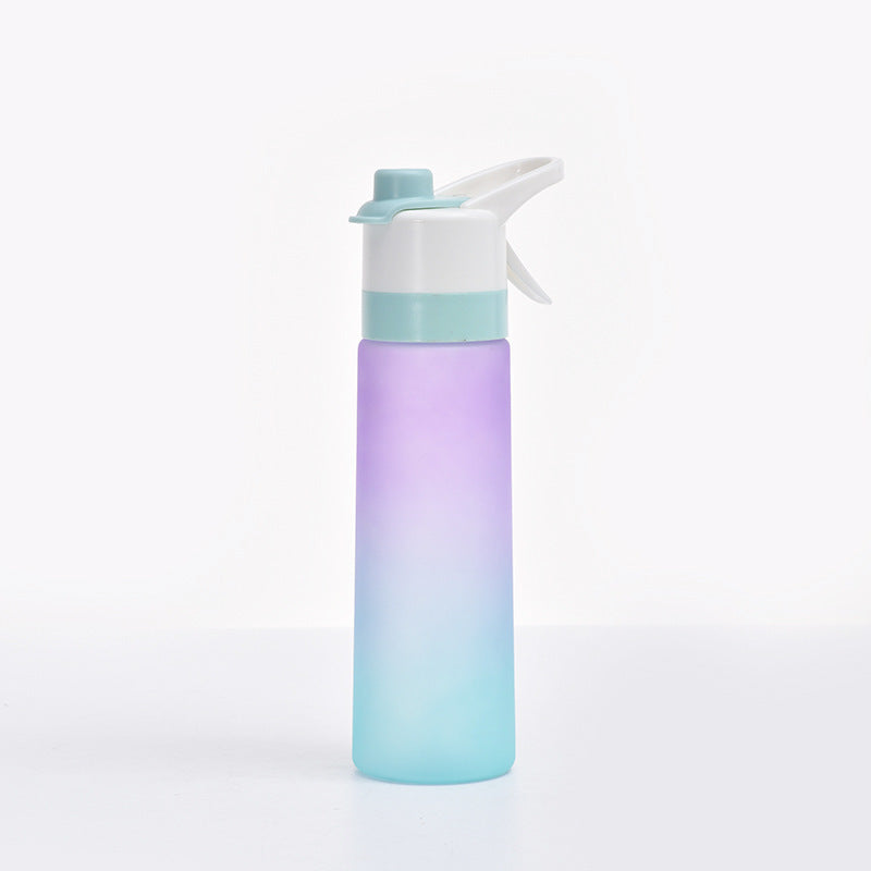 Large Capacity Spray Water Bottle for Girls—Sport, Fitness, Travel, and Kitchen Use