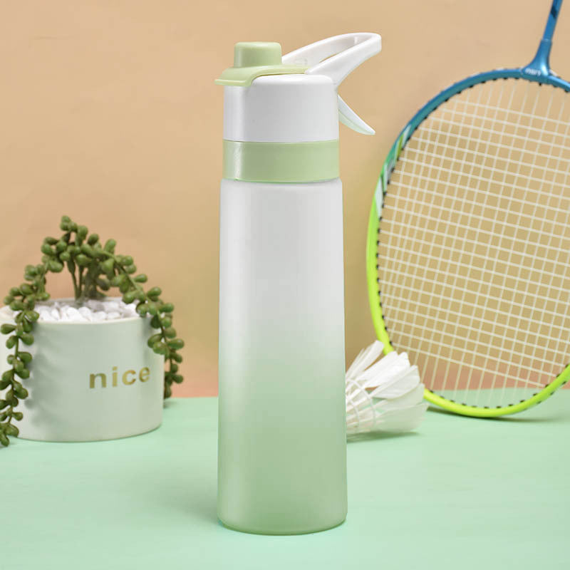 Large Capacity Spray Water Bottle for Girls—Sport, Fitness, Travel, and Kitchen Use