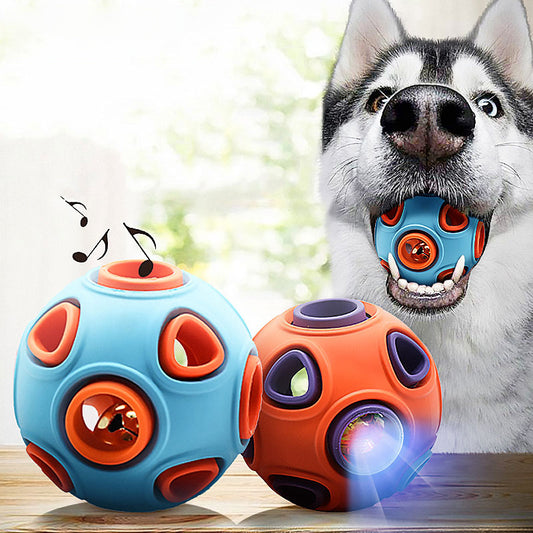 Luminous Sounding Dog Toy Ball – Interactive & Fun Playtime 🐕🎉