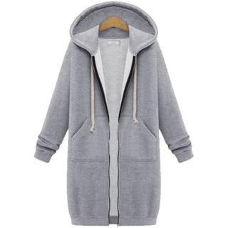 Cozy Hooded Long-Sleeve Winter Sweater Jacket for Women