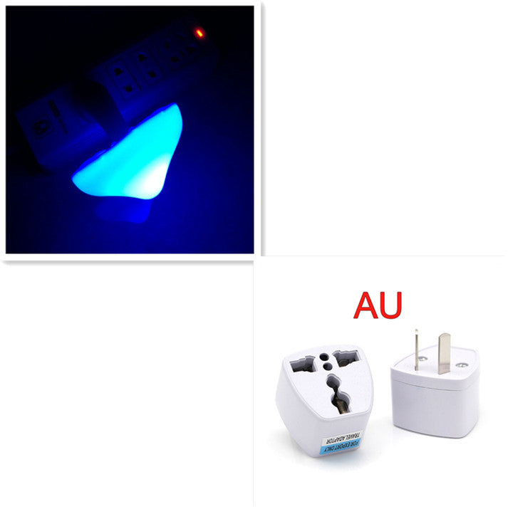 Mushroom LED Night Light - Warm Glow, Smart Sensor, EU/US/AU/UK Plug