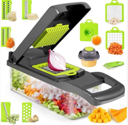 12-in-1 Vegetable Chopper & Slicer – Your Ultimate Kitchen Gadget