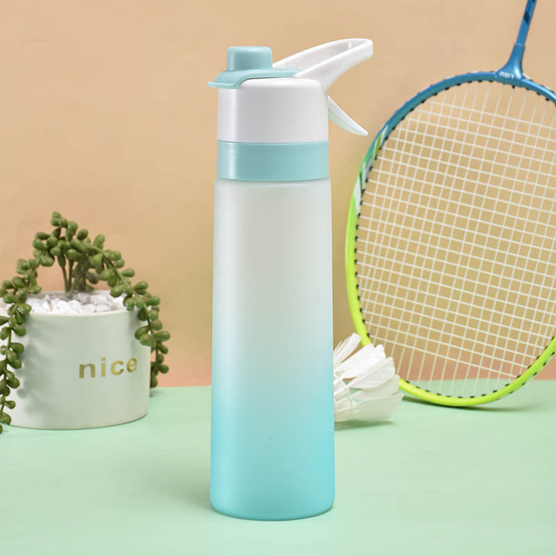 Large Capacity Spray Water Bottle for Girls—Sport, Fitness, Travel, and Kitchen Use