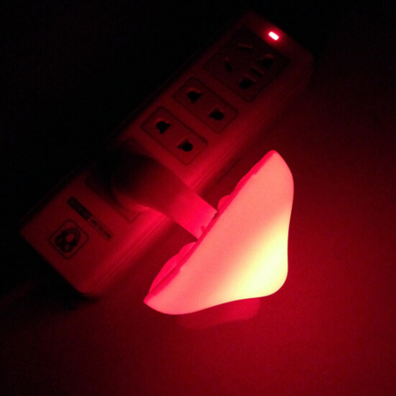 Mushroom LED Night Light - Warm Glow, Smart Sensor, EU/US/AU/UK Plug