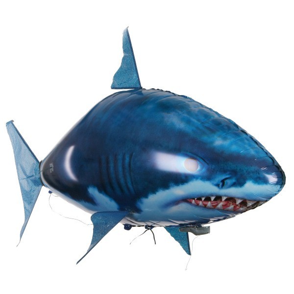 Remote Control Flying Shark Toy – Infrared Air Swimming Balloon