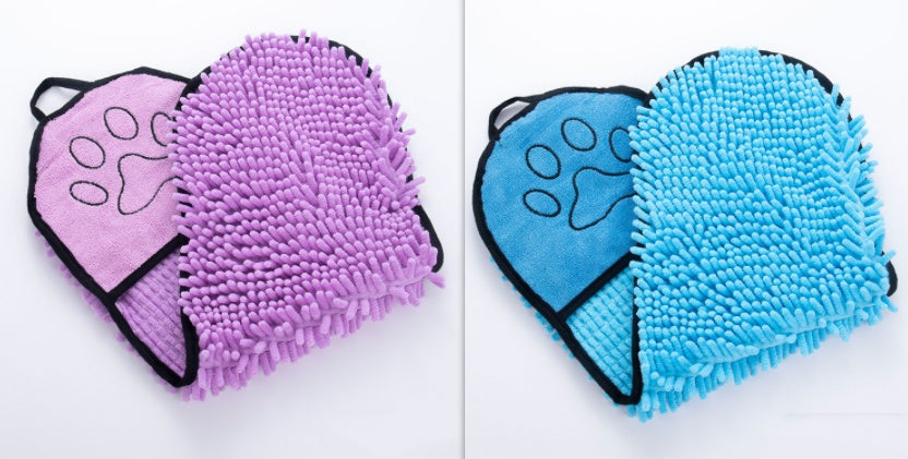 Super Absorbent Microfiber Pet Towels – Quick-Drying Dog & Cat Bathrobes 🐾🐕🐈