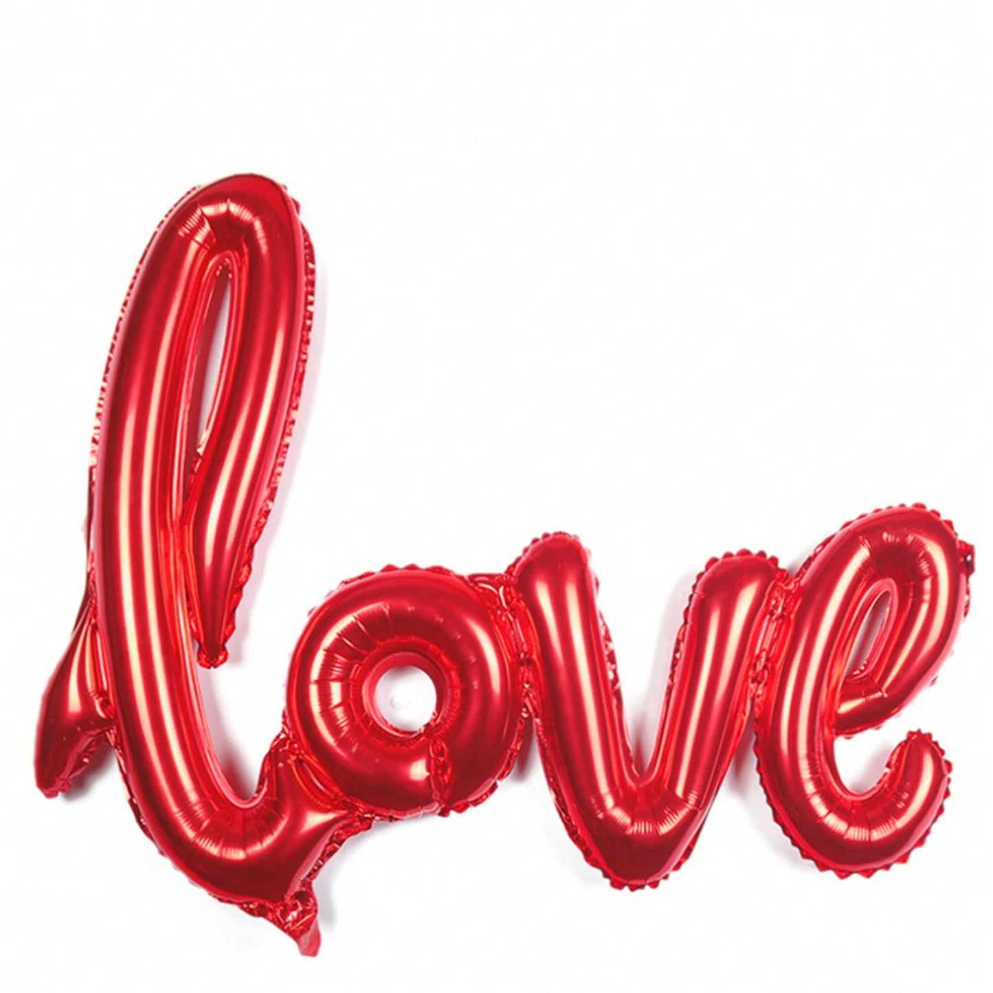 Love Printed Latex Balloons with Sequins – Romantic Decoration Set