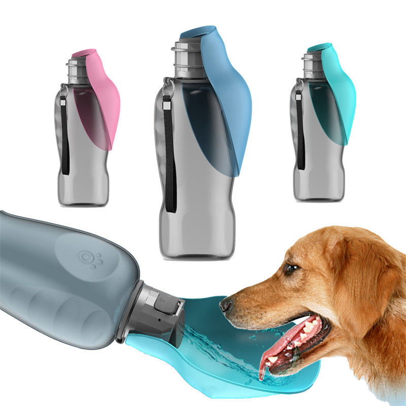 Portable Dog Water Bottle – Leakproof & Foldable for On-the-Go 🐕💧